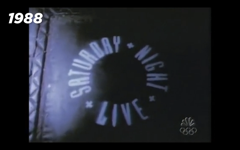 Illustration for article titled 40 years of inspired graphic design in SNL’s title sequence